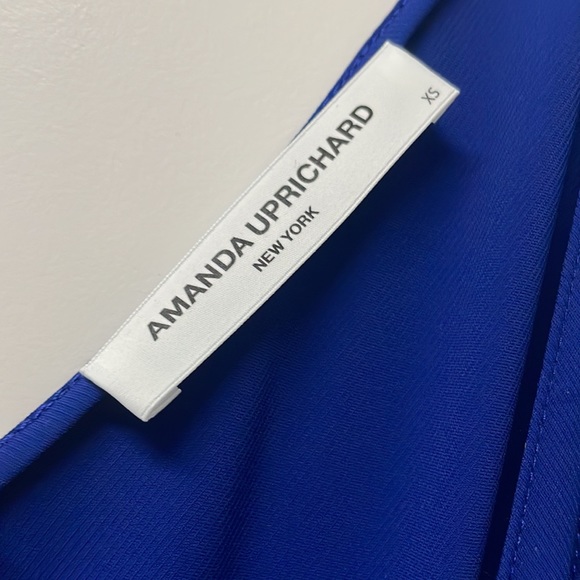 Deep cobalt jumpsuit in perfect condition, worn once. Last image shows style. - Picture 3 of 4